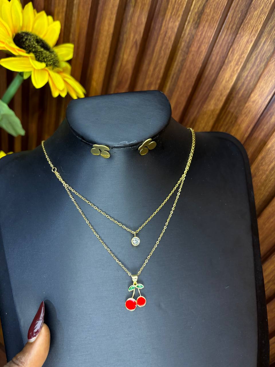 Double layer cherry...